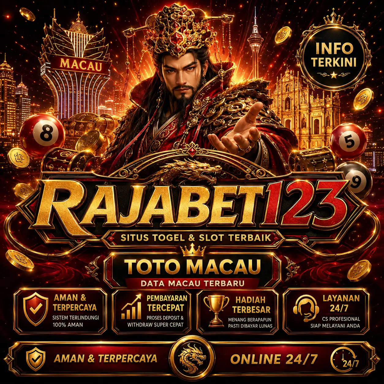 RAJABET123 - Akses Web Resmi Toto 4D 5D 6D Akurat Fa Chai Shen Terpopuler Deposit Lengkap