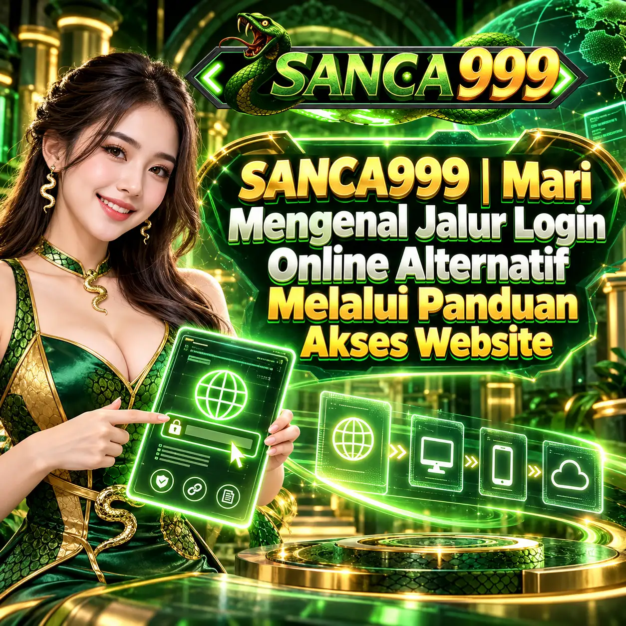 SANCA999 | Mari Mengenal Jalur Login Online Alternatif Melalui Panduan Akses Website